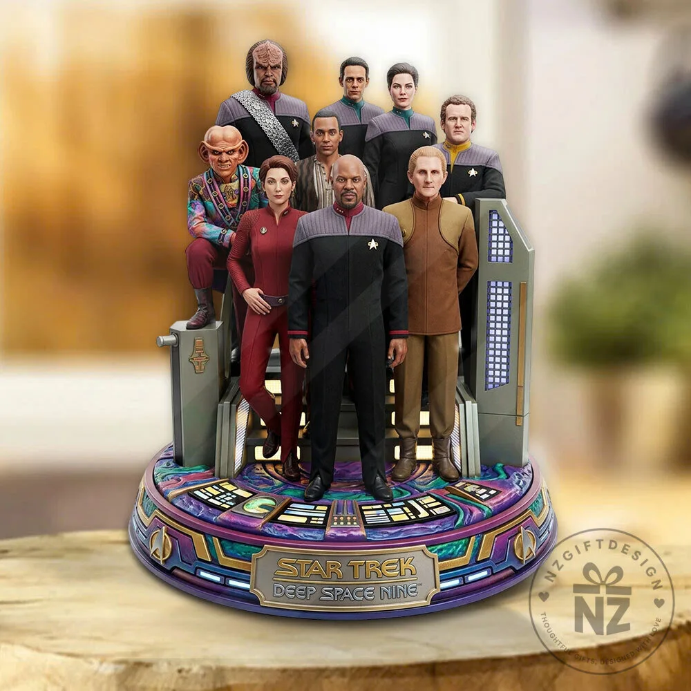 Star Trek Deep Space Nine Crew n 2 Deep Space Station Acrylic Plaque Decoration 6 Star Trek Deep Space Nine Crew n 2 Deep Space Station Acrylic Plaque Decoration