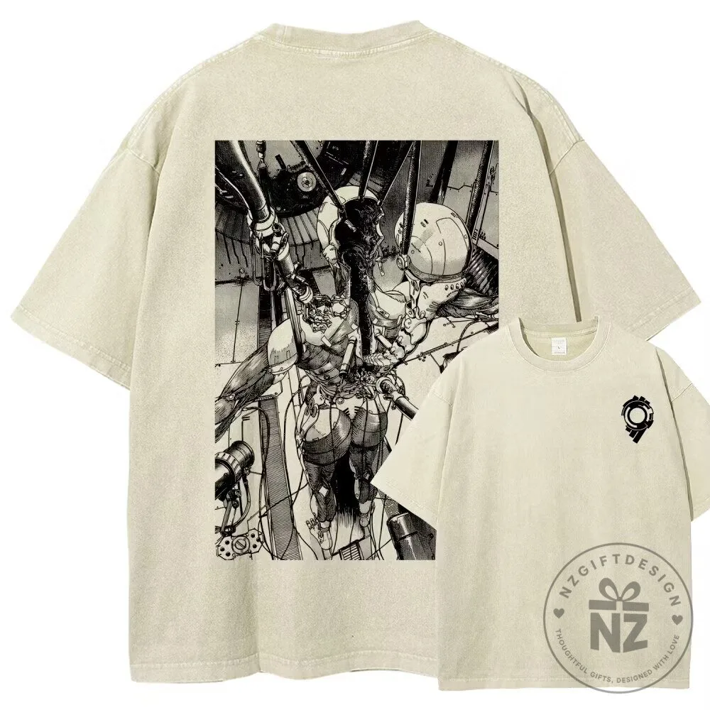 Ghost in the Shell Motoko Kusanagi Cyberpunk Anime Unisex T-Shirt