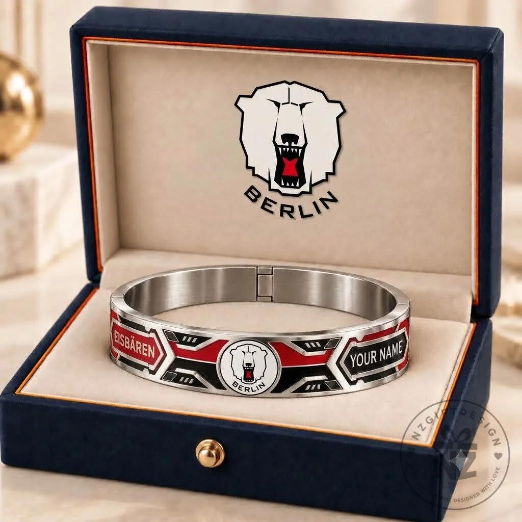Eisbären Berlin DEL Ice Hockey Team Personalized Bracelet