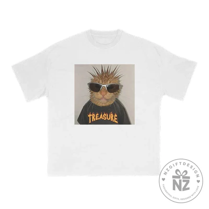 CM Punk Cat Creative Print T-Shirt for Men and Women 15 CM Punk Cat Creative Print T-Shirt for Men and Women