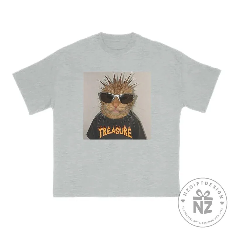 CM Punk Cat Creative Print T-Shirt for Men and Women 16 CM Punk Cat Creative Print T-Shirt for Men and Women