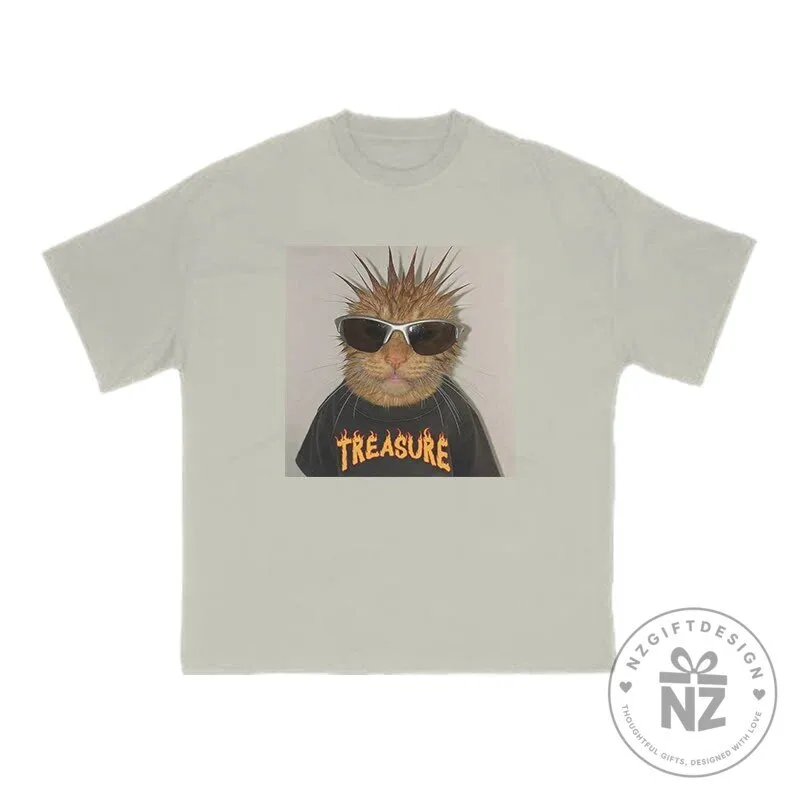 CM Punk Cat Creative Print T-Shirt for Men and Women 17 CM Punk Cat Creative Print T-Shirt for Men and Women