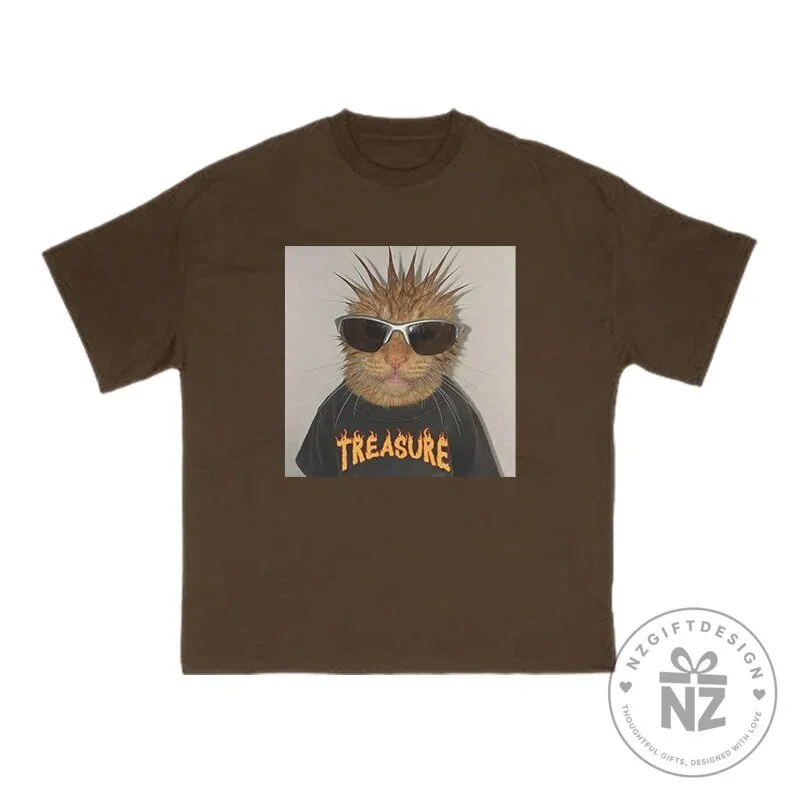CM Punk Cat Creative Print T-Shirt for Men and Women 18 CM Punk Cat Creative Print T-Shirt for Men and Women