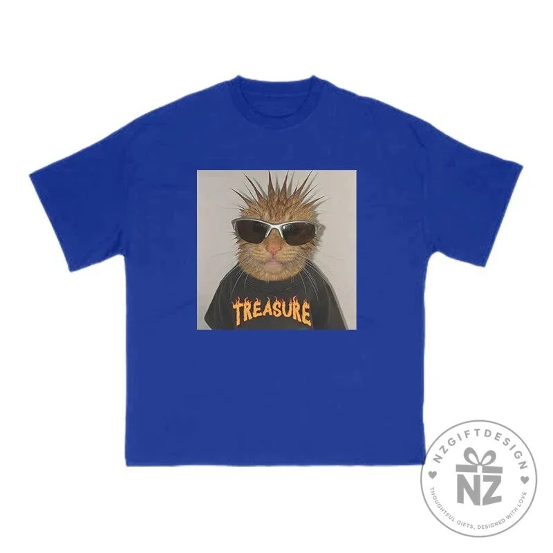 CM Punk Cat Creative Print T-Shirt for Men and Women 20 CM Punk Cat Creative Print T-Shirt for Men and Women