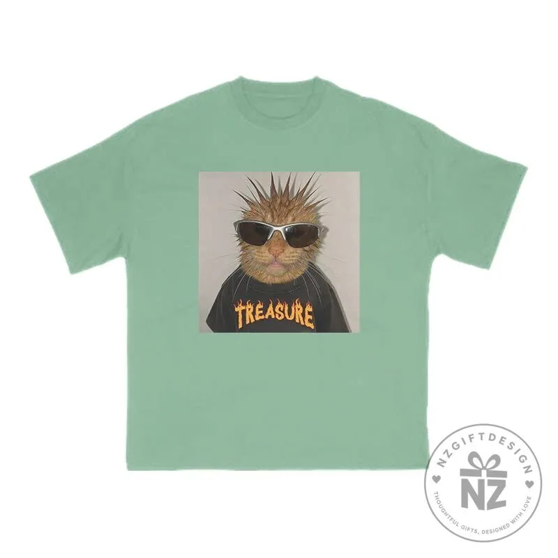 CM Punk Cat Creative Print T-Shirt for Men and Women 21 CM Punk Cat Creative Print T-Shirt for Men and Women