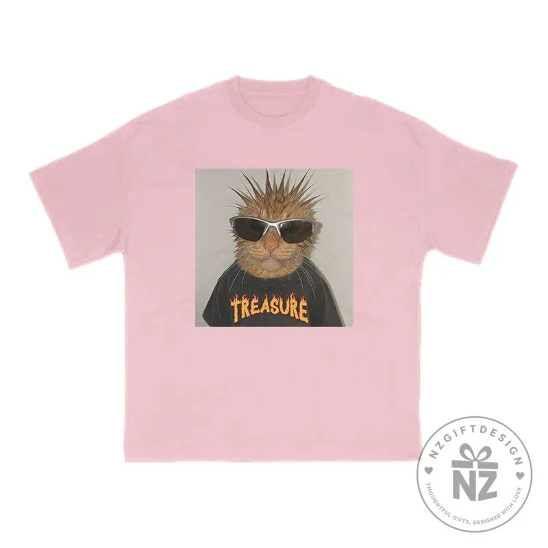 CM Punk Cat Creative Print T-Shirt for Men and Women 22 CM Punk Cat Creative Print T-Shirt for Men and Women