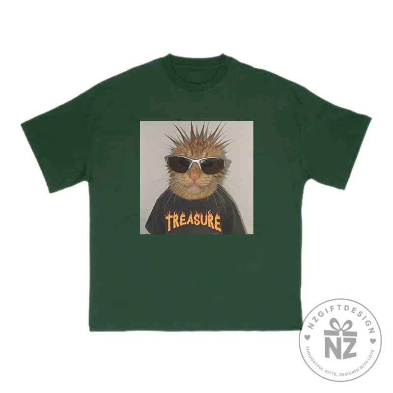 CM Punk Cat Creative Print T-Shirt for Men and Women 23 CM Punk Cat Creative Print T-Shirt for Men and Women