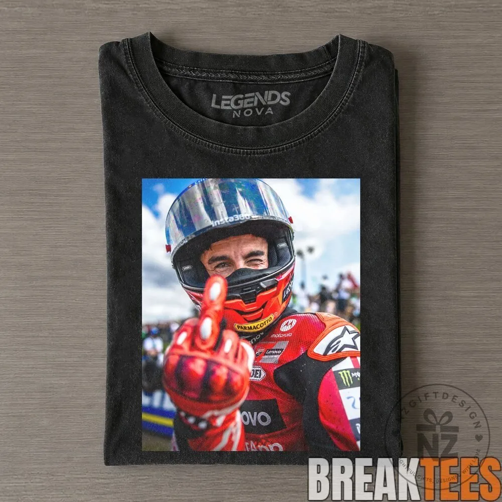 Marc Marquez MotoGP World Champion Racing Motorcycle Rider T-Shirt
