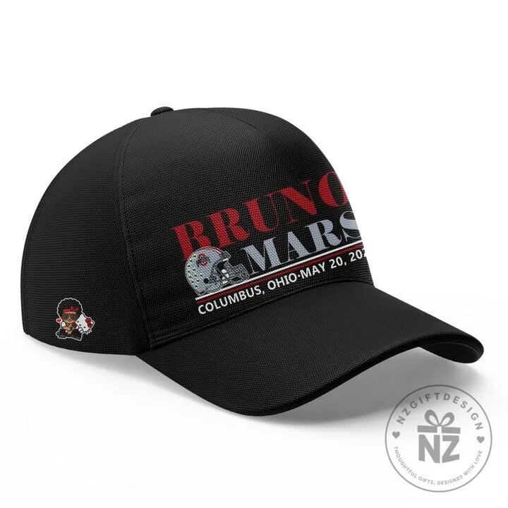 Ohio State Buckeyes Football Bruno Mars The Romantic Tour T-Shirt 9 Ohio State Buckeyes Football Bruno Mars The Romantic Tour T-Shirt