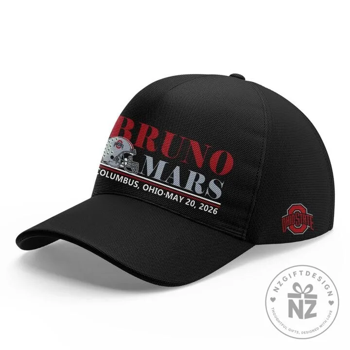 Ohio State Buckeyes Football Bruno Mars The Romantic Tour T-Shirt 10 Ohio State Buckeyes Football Bruno Mars The Romantic Tour T-Shirt