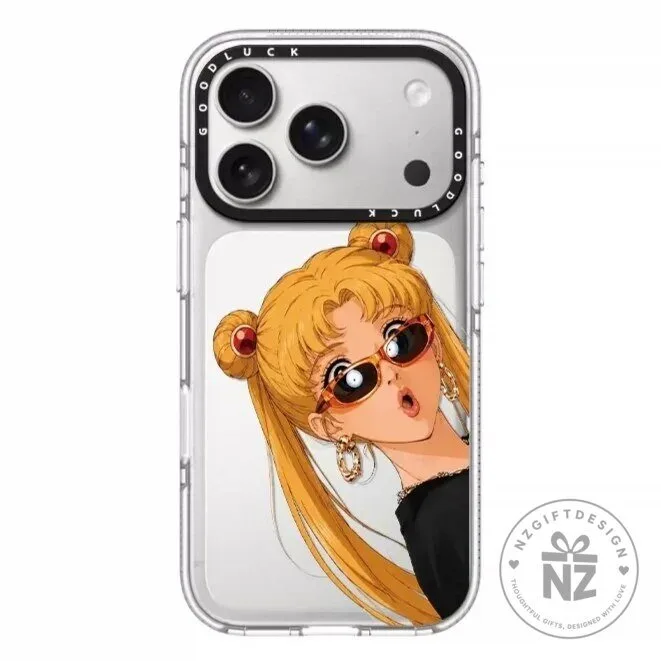 Sailor Moon Usagi Tsukino Black Suit iPhone Phone Case 18 Sailor Moon Usagi Tsukino Black Suit iPhone Phone Case