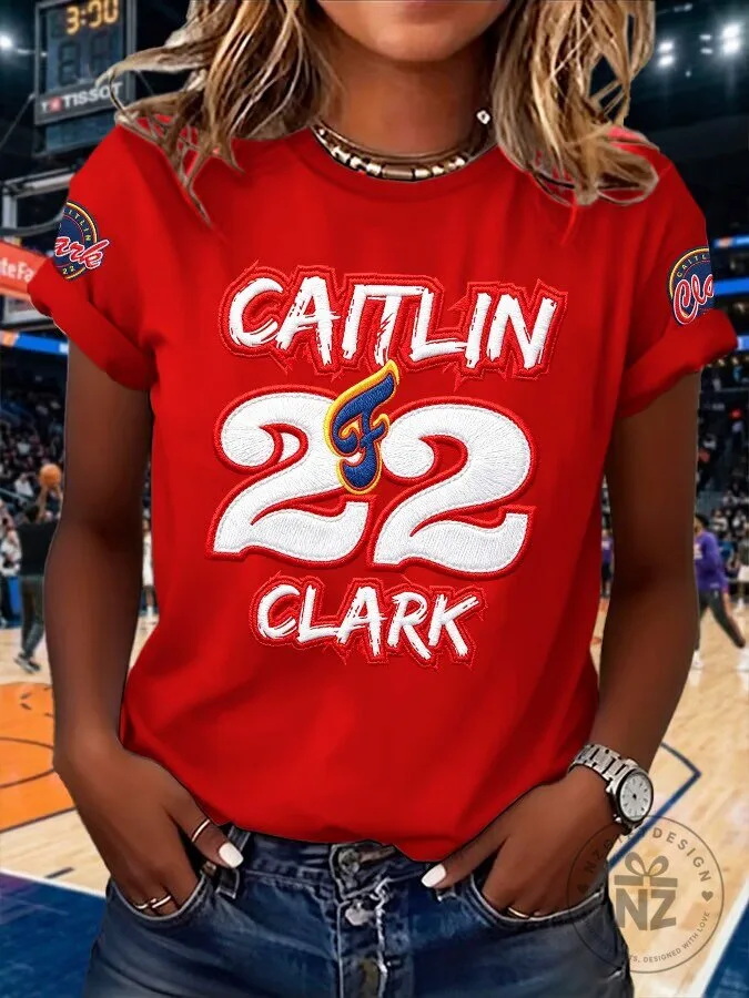 Caitlin Clark 22 Basketball Fan T-Shirt for Women 7 Caitlin Clark 22 Basketball Fan T-Shirt for Women