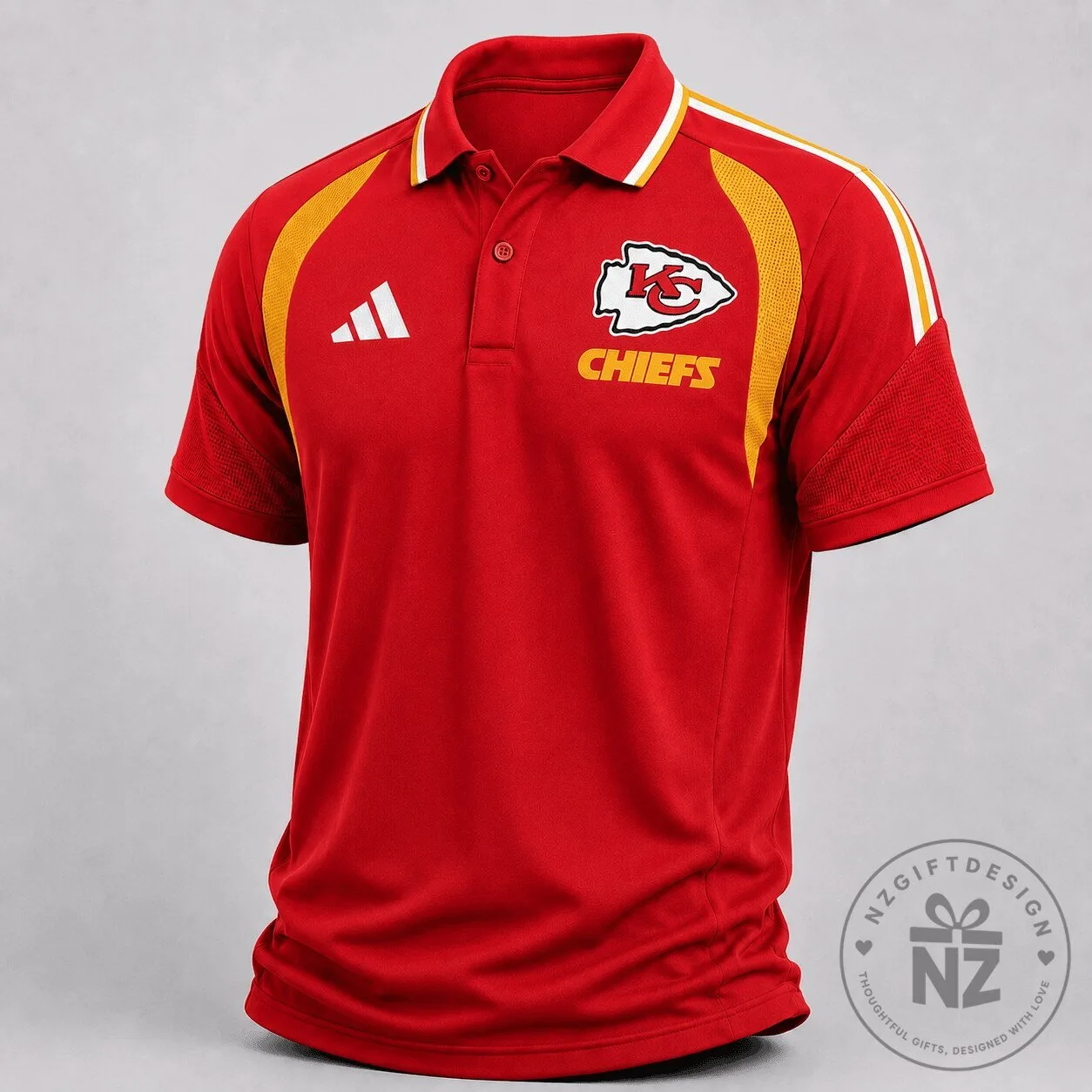 Kansas City Chiefs National Football League Performance Polo Shirt 2 Kansas City Chiefs National Football League Performance Polo Shirt