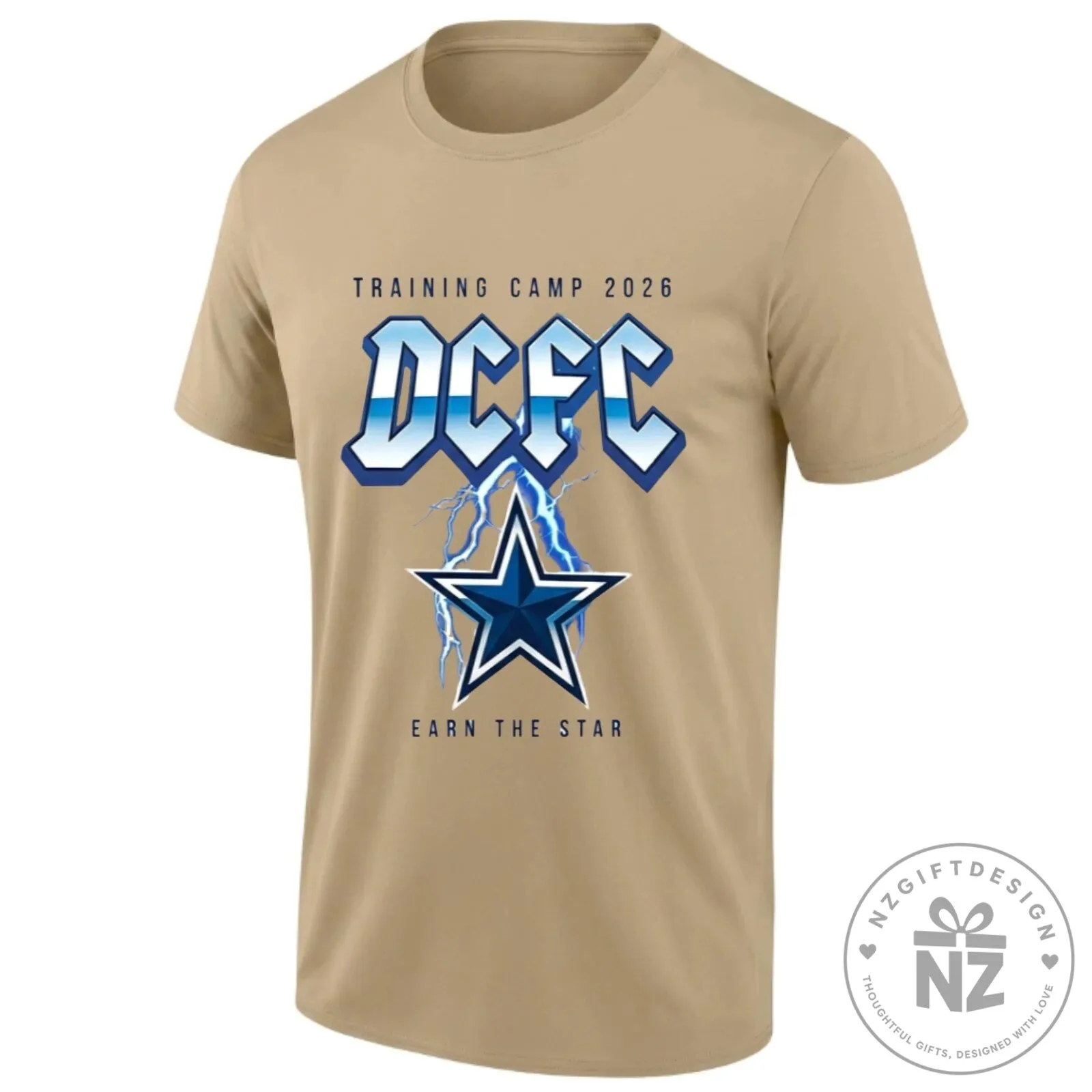 Dallas Cowboys Training Camp 2026 Earn The Star Black T-Shirt 11 Dallas Cowboys Training Camp 2026 Earn The Star Black T-Shirt