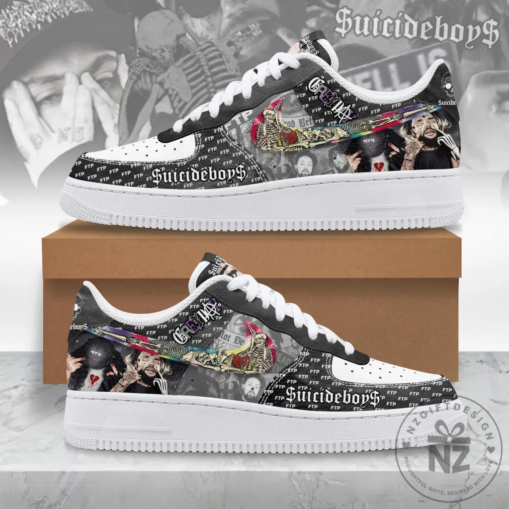 Suicideboys FTP G59 Records Custom Design Sneakers 23 Suicideboys FTP G59 Records Custom Design Sneakers