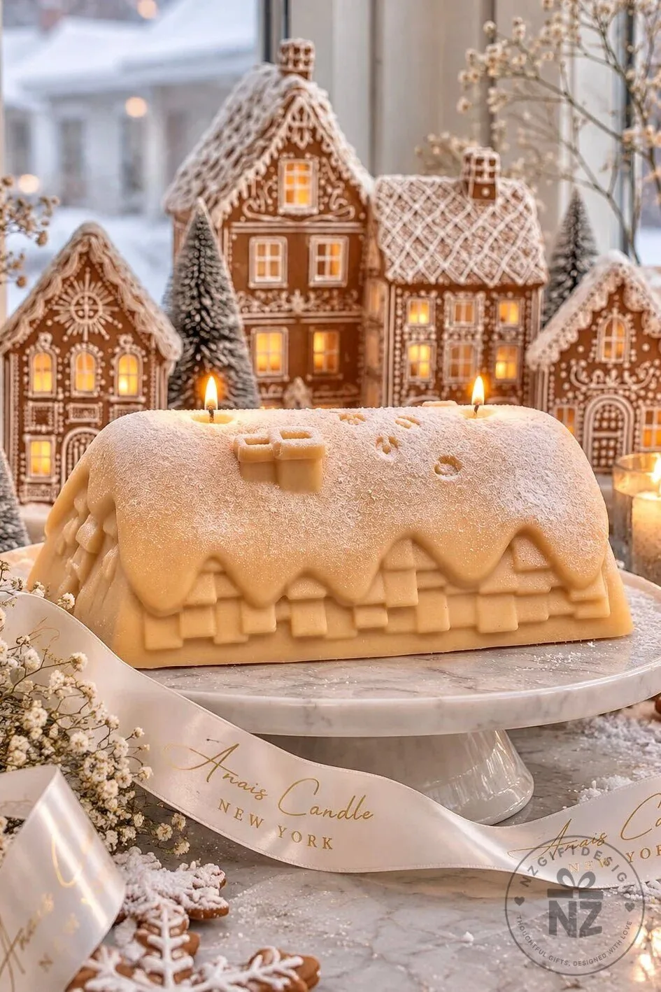 Anais Candle New York Gingerbread House Christmas Candle