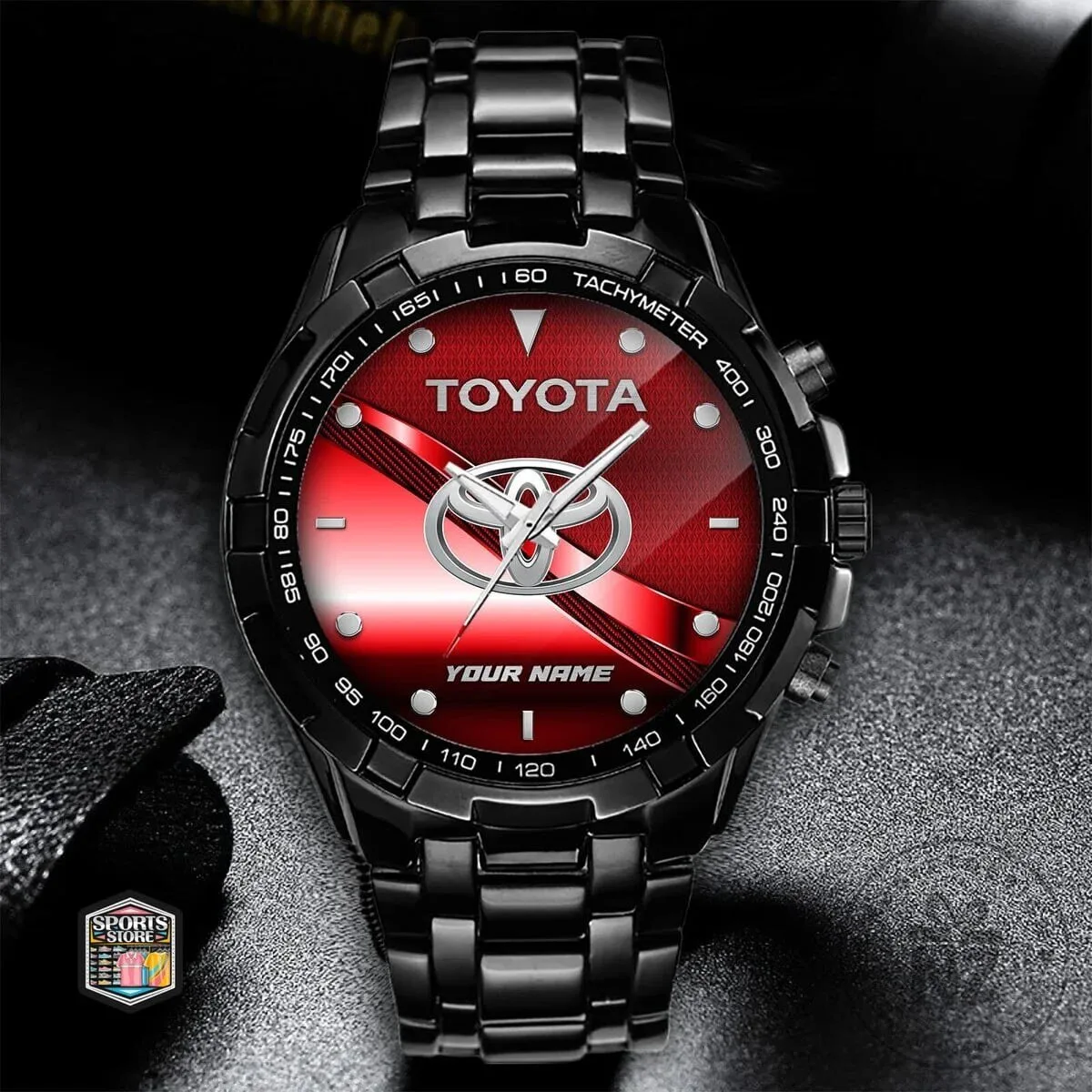 Toyota Custom Name Elegant Fashion Design Watch