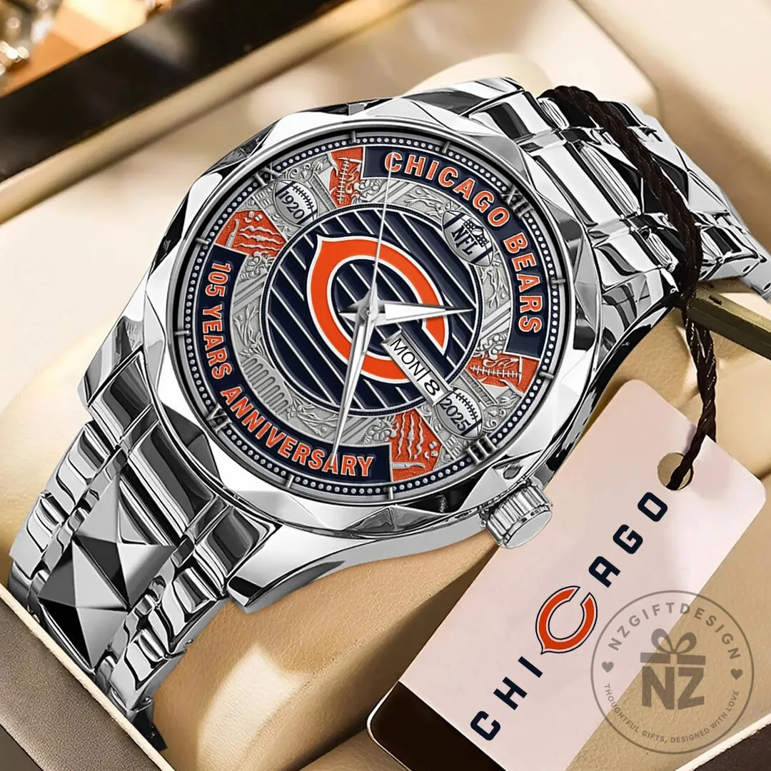 Chicago Bears 105th Anniversary 2025 Quartz Watch