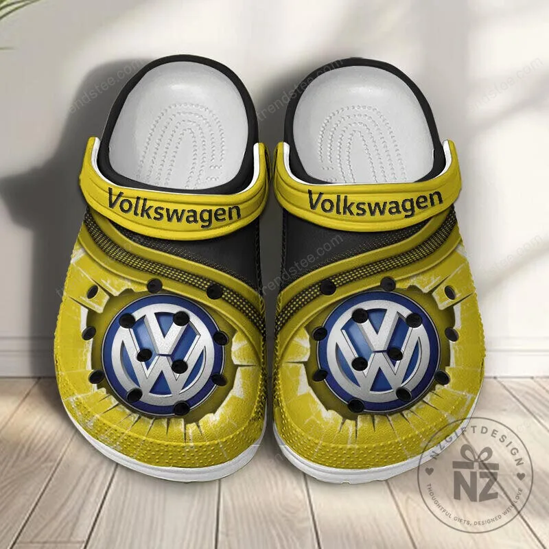 Volkswagen Classic Red Logo Car Brand Crocs Shoes 19 Volkswagen Classic Red Logo Car Brand Crocs Shoes