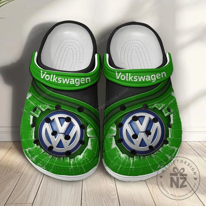 Volkswagen Classic Red Logo Car Brand Crocs Shoes 23 Volkswagen Classic Red Logo Car Brand Crocs Shoes