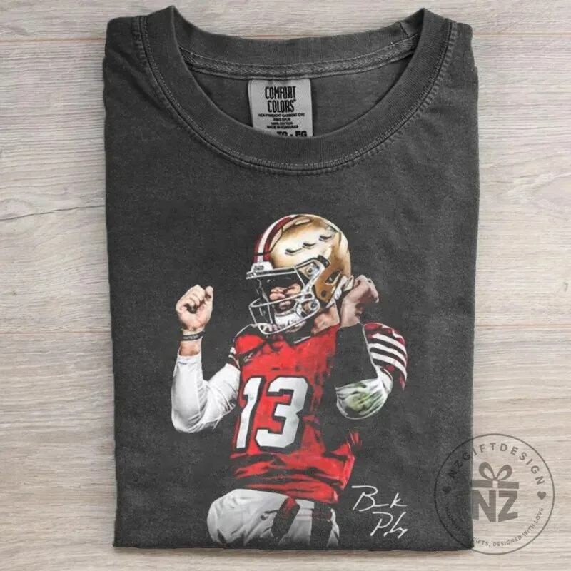 Brock Purdy San Francisco 49ers Football Quarterback Vintage T-Shirt 1 Brock Purdy San Francisco 49ers Football Quarterback Vintage T-Shirt