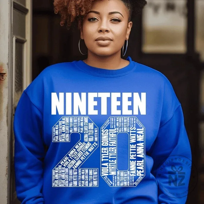 Nineteen Twenty Black History Month Women's Rights Activists Crewneck Sweatshirt 5 Nineteen Twenty Black History Month Women