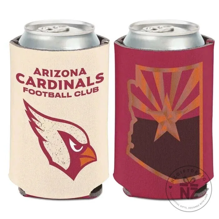 Arizona Cardinals Football Club State Flag Insulated Can Cooler