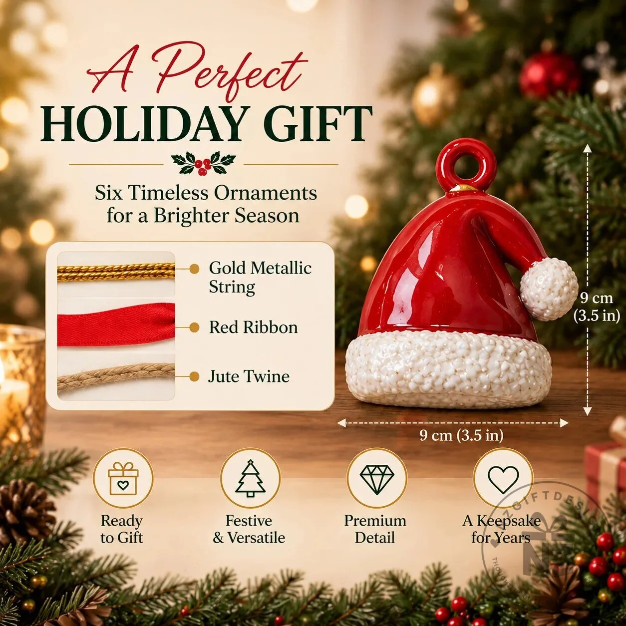 English Cocker Spaniel Christmas Holiday Tree Ornament Gift Set 12 English Cocker Spaniel Christmas Holiday Tree Ornament Gift Set