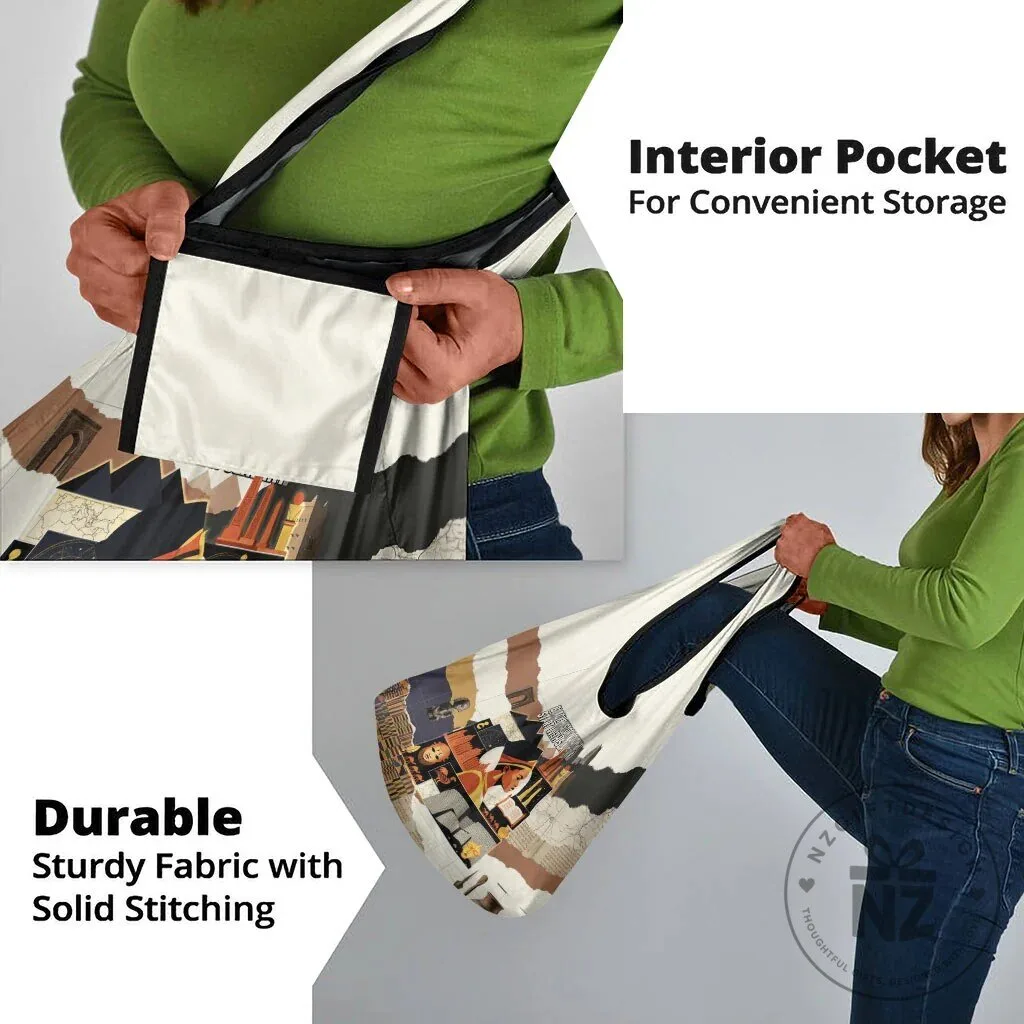 Black History Didn't Start With Slavery African Heritage Reusable Grocery Bag 14 Black History Didn