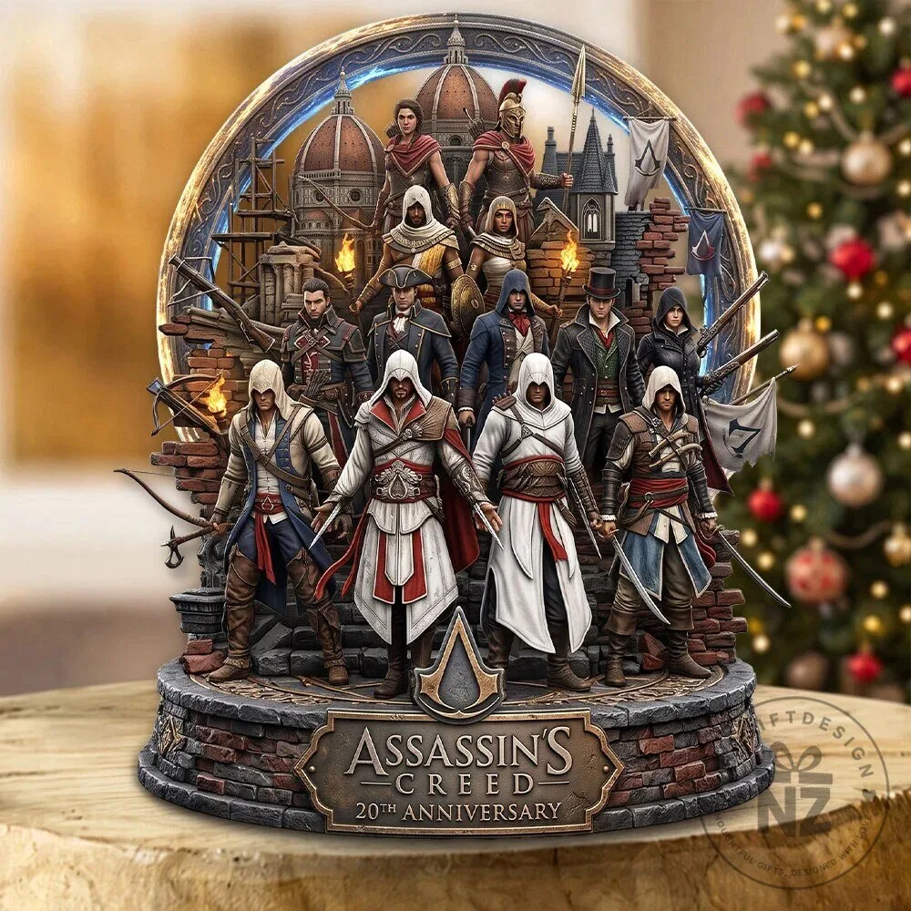 20th Anniversary Collectible Statue of Assassin's Creed Figurine