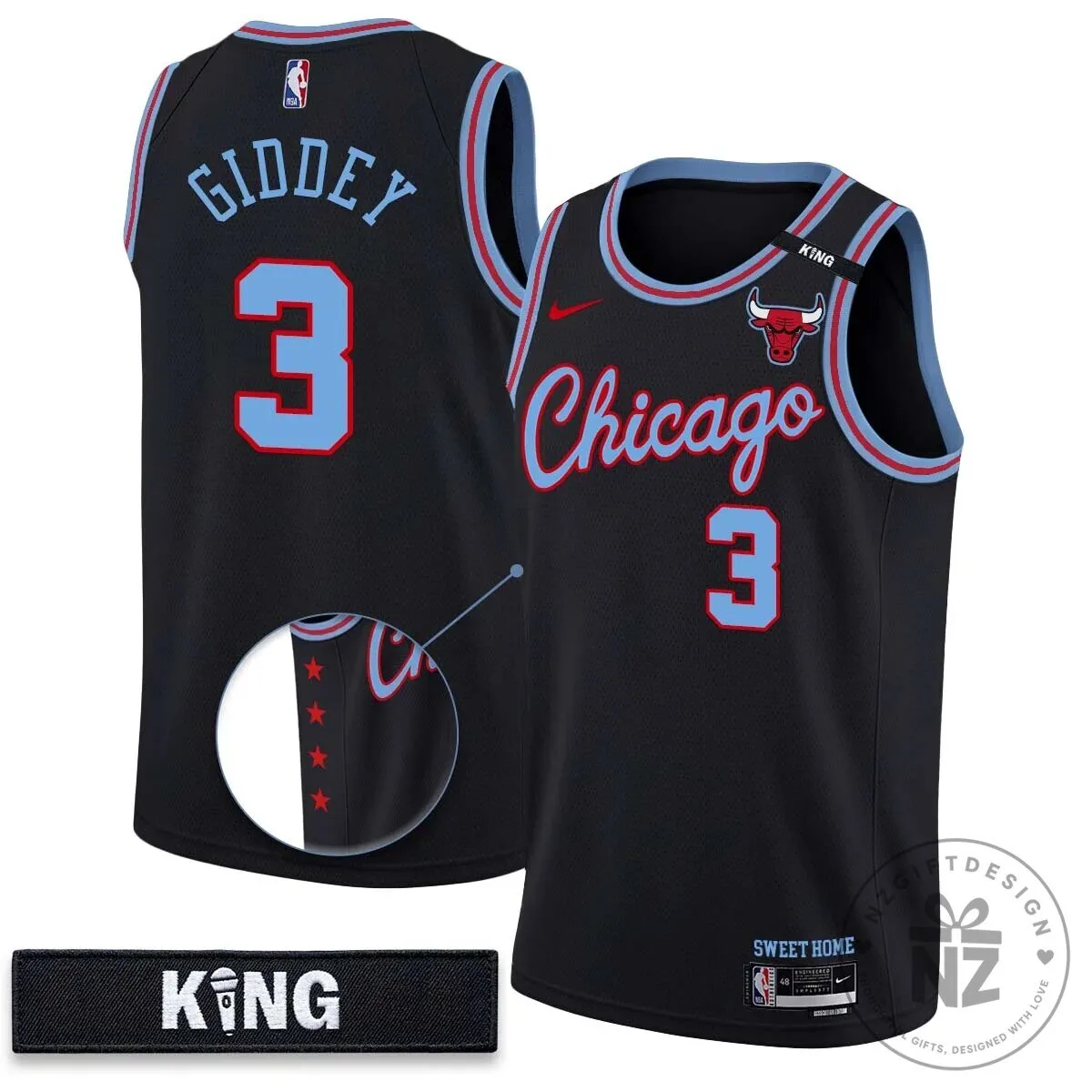 Chicago Bulls 10th Anniversary Vapor Basketball Jersey - White Stitched 37 Chicago Bulls 10th Anniversary Vapor Basketball Jersey - White Stitched