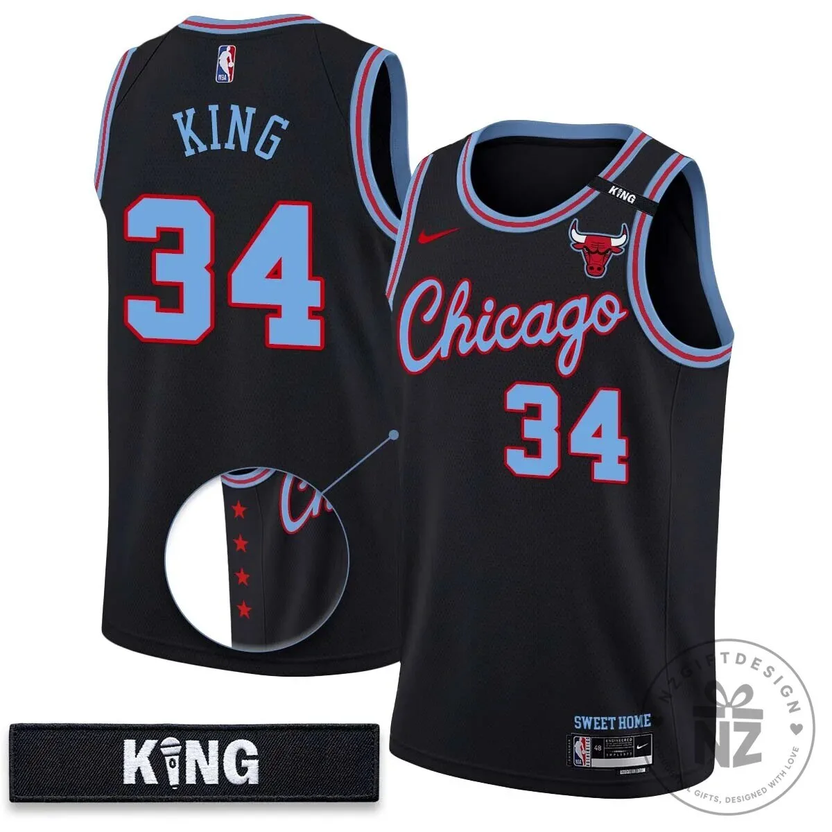 Chicago Bulls 10th Anniversary Vapor Basketball Jersey - White Stitched 41 Chicago Bulls 10th Anniversary Vapor Basketball Jersey - White Stitched