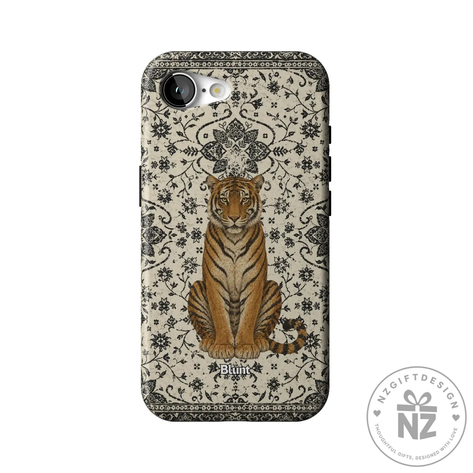 Tiger Den Vintage Floral Pattern iPhone Case 41 Tiger Den Vintage Floral Pattern iPhone Case