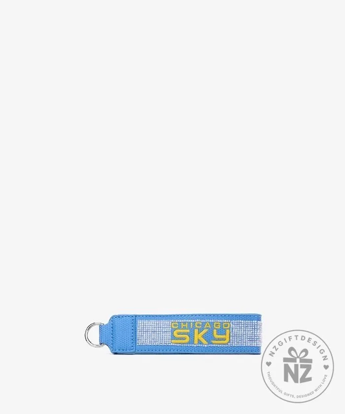 Chicago Sky Women's National Basketball Association Clear Wristlet Set 17 Chicago Sky Women